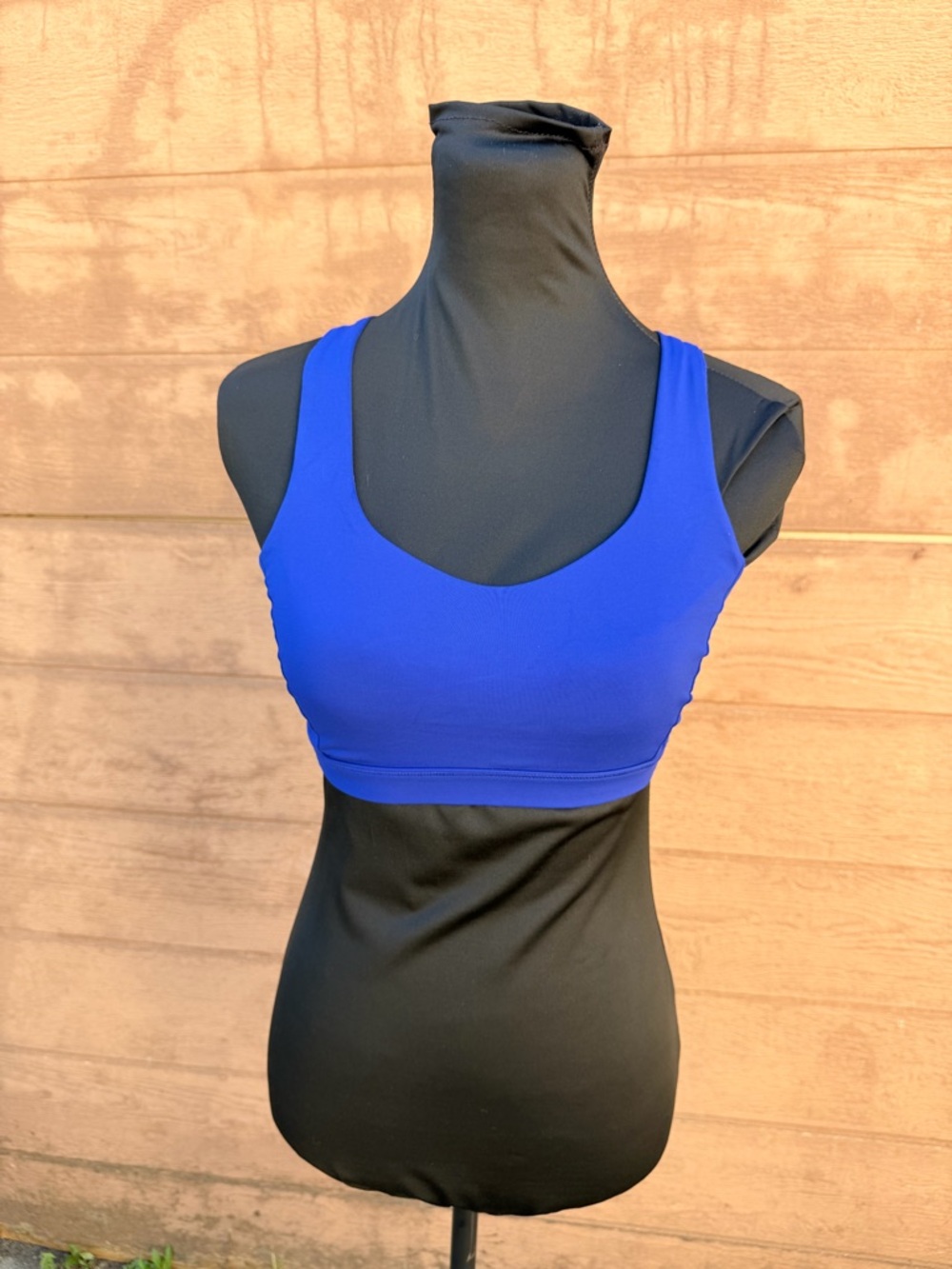 lululemon athletica Strappy Back Sports Bra - Bright Blue - Picture 6 of 10